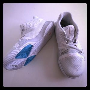 All creamy white barely worn kids nike